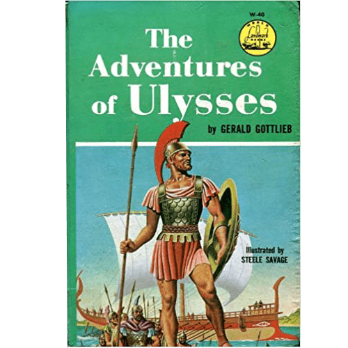 The Adventures of Ulysses-by Gerald Gottlieb (Landmark Books)-hardcover